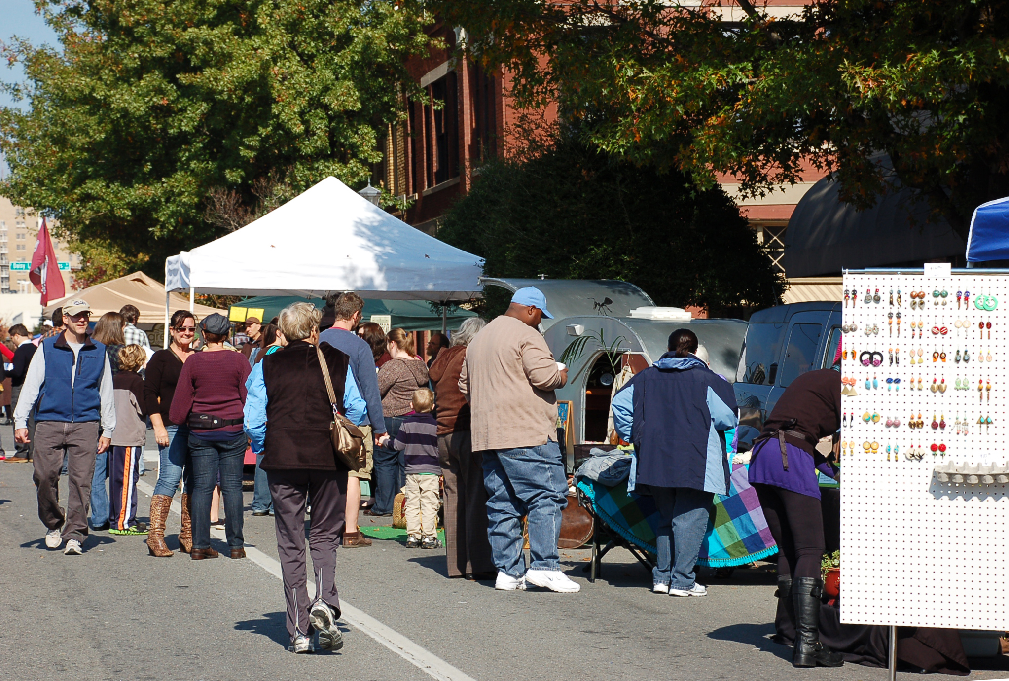 Attendees at the Arkansas Cornbread Festival